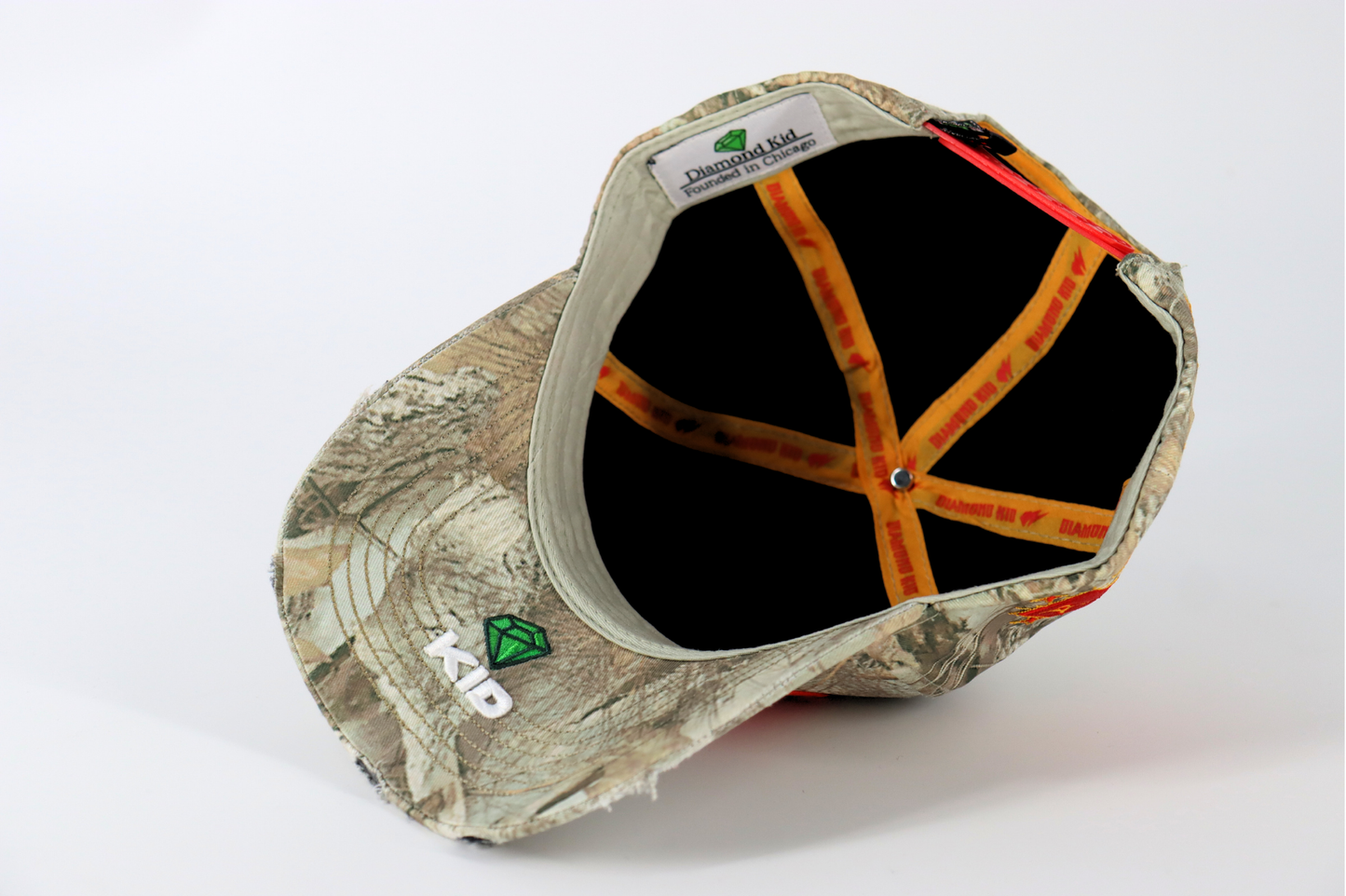 Red Camo Hat