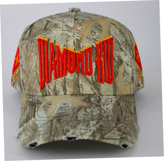 Red Camo Hat
