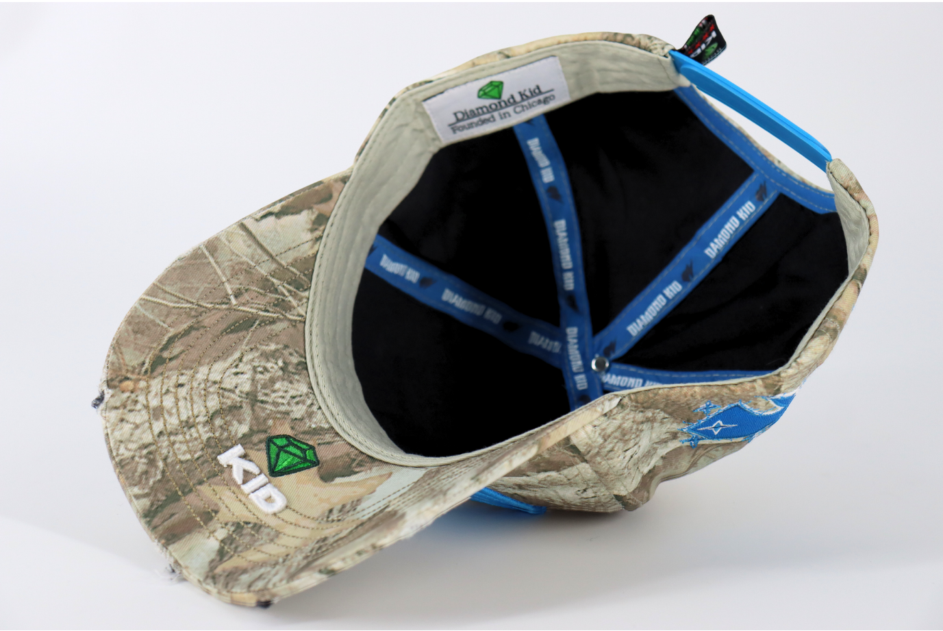 Blue Camo Hat