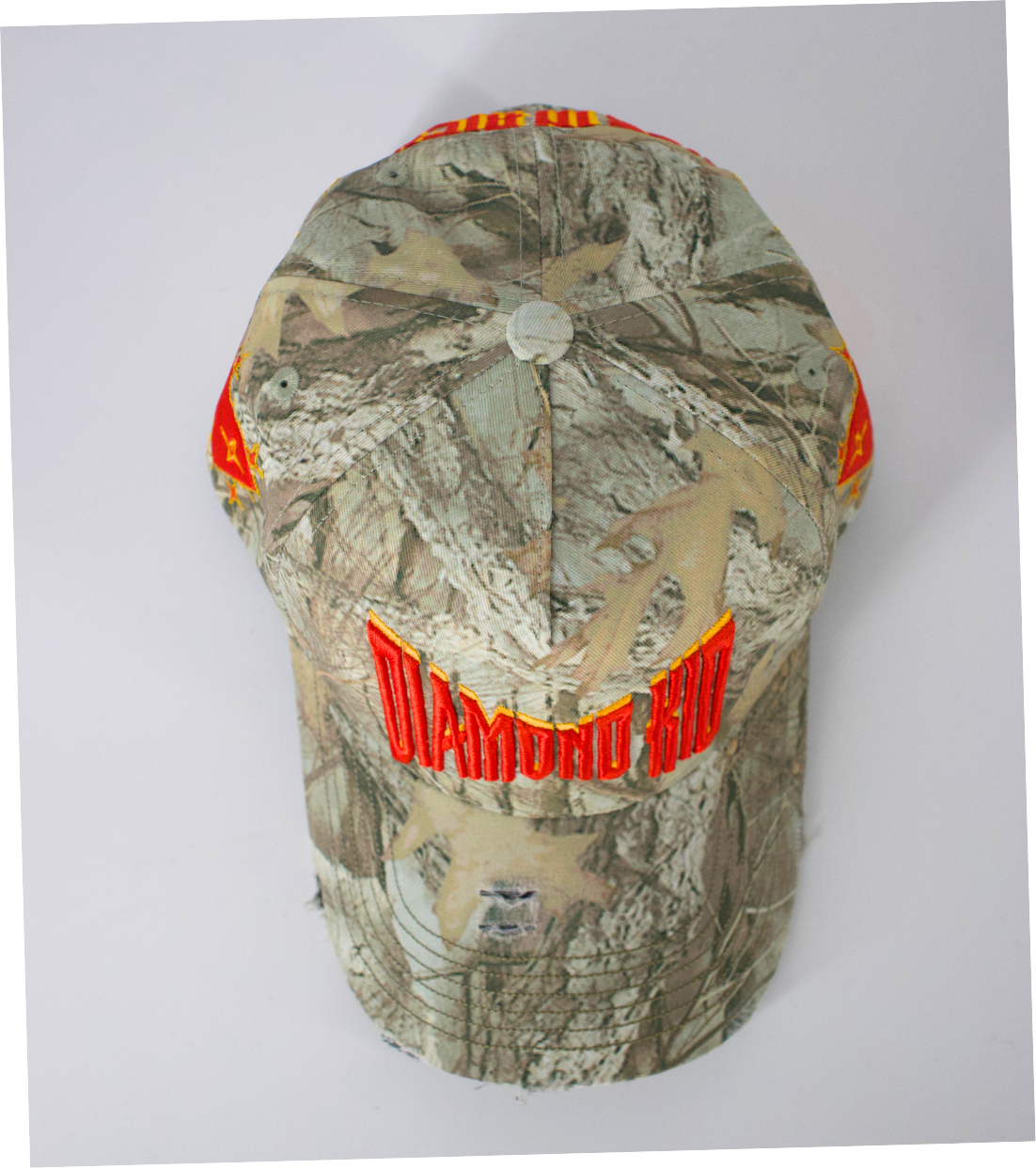 Red Camo Hat